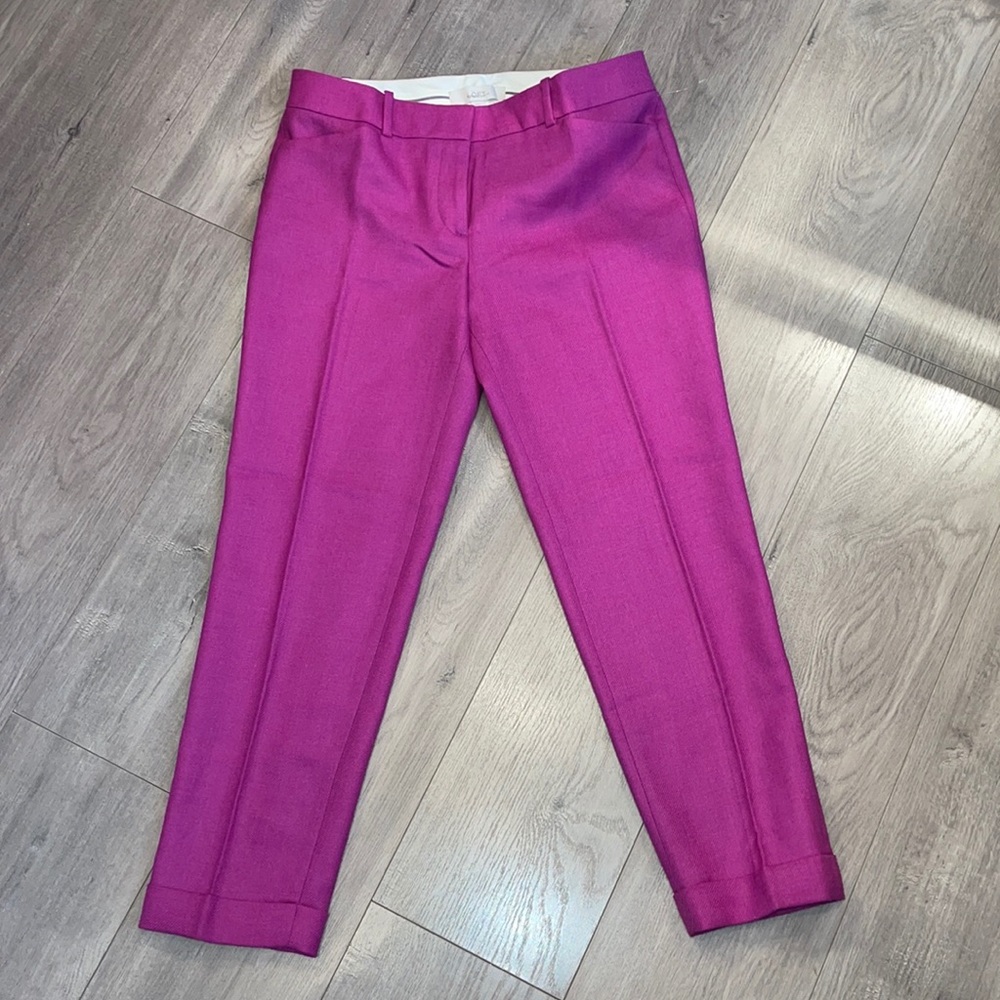 Ann Taylor LOFT Marisa Cropped Wool Pants